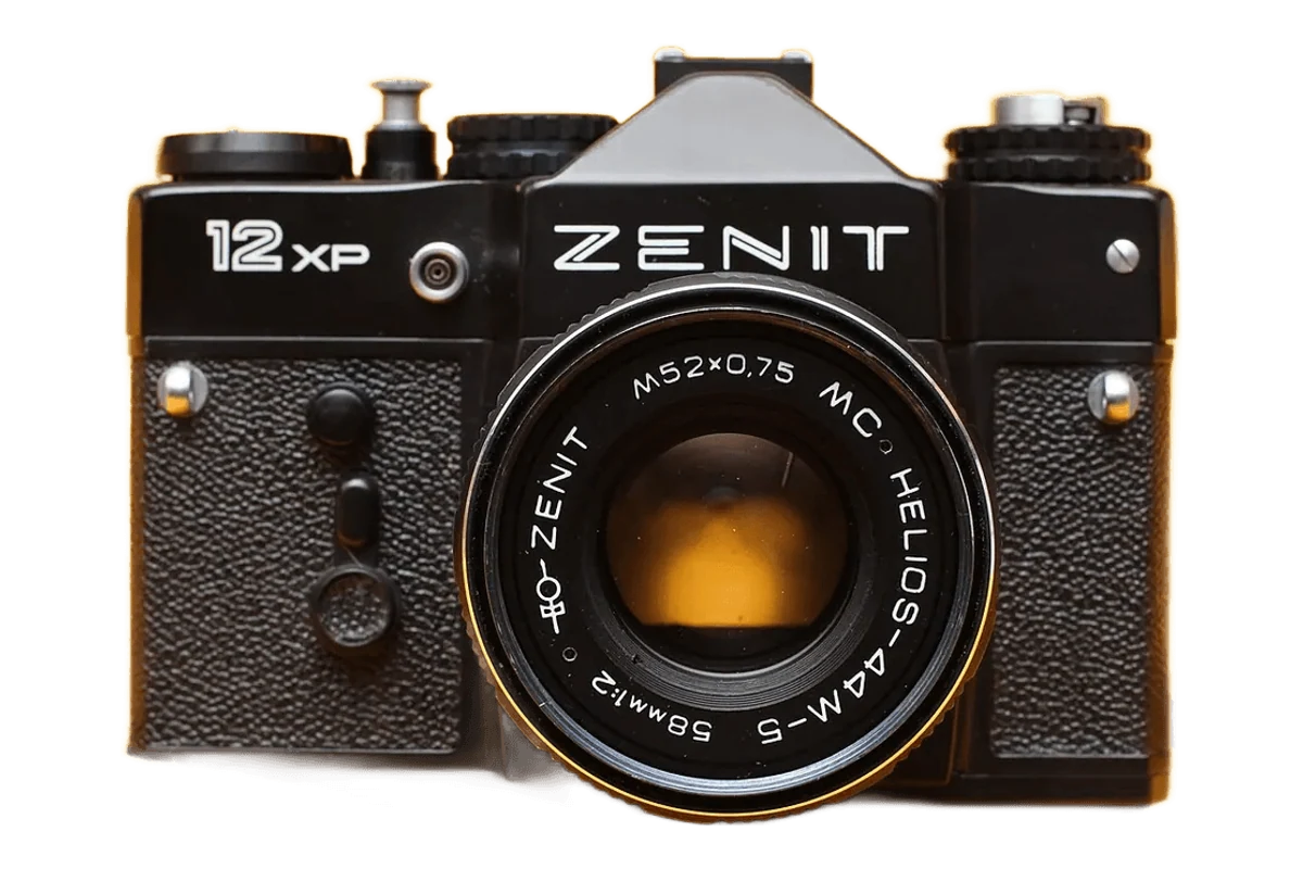 Helios-44 58mm f/2 MC Helios-44M-5 · 解析力分级起点 的镜身外观参考