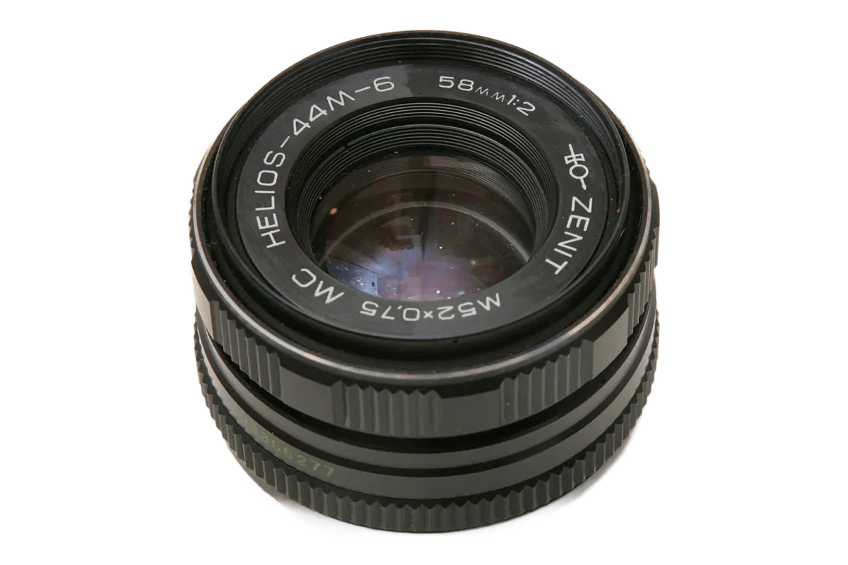 Helios-44 58mm f/2 MC Helios-44M-6 · 中间分级 的镜身外观参考