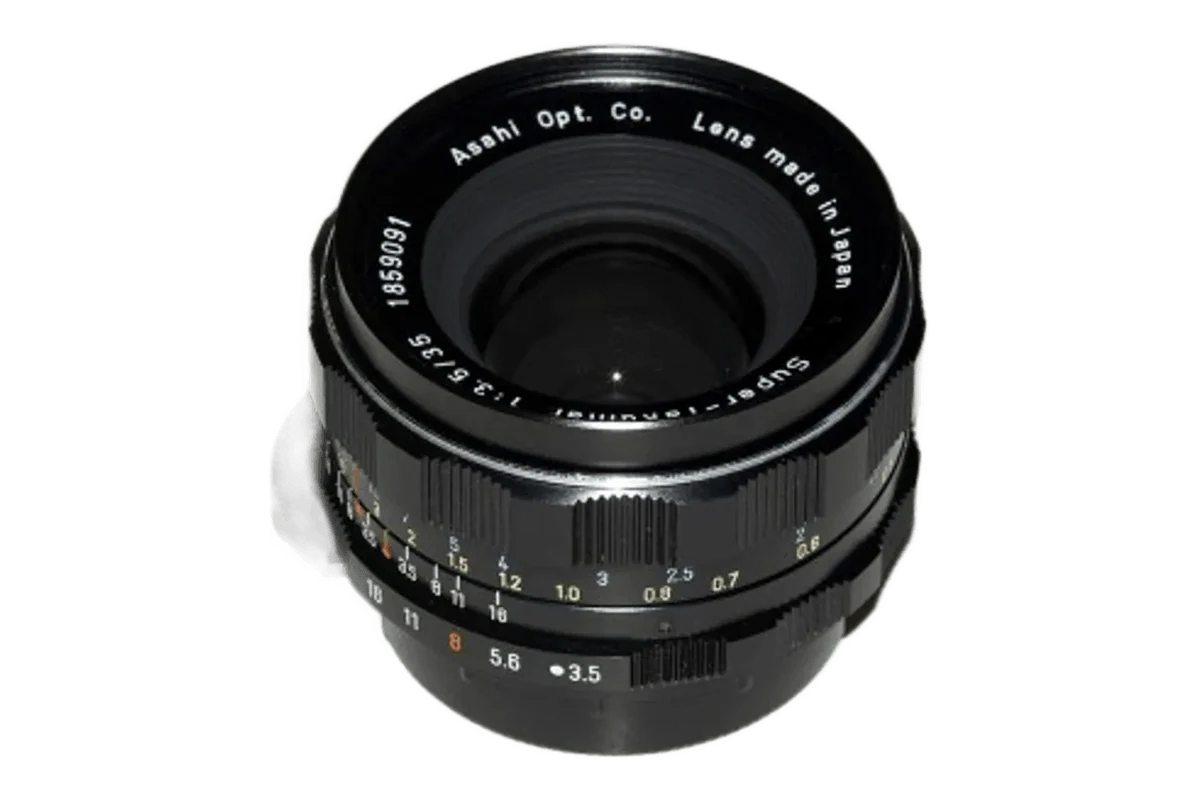 Takumar 35mm f/3.5 V3 · Super-Takumar 中期 的镜身外观参考