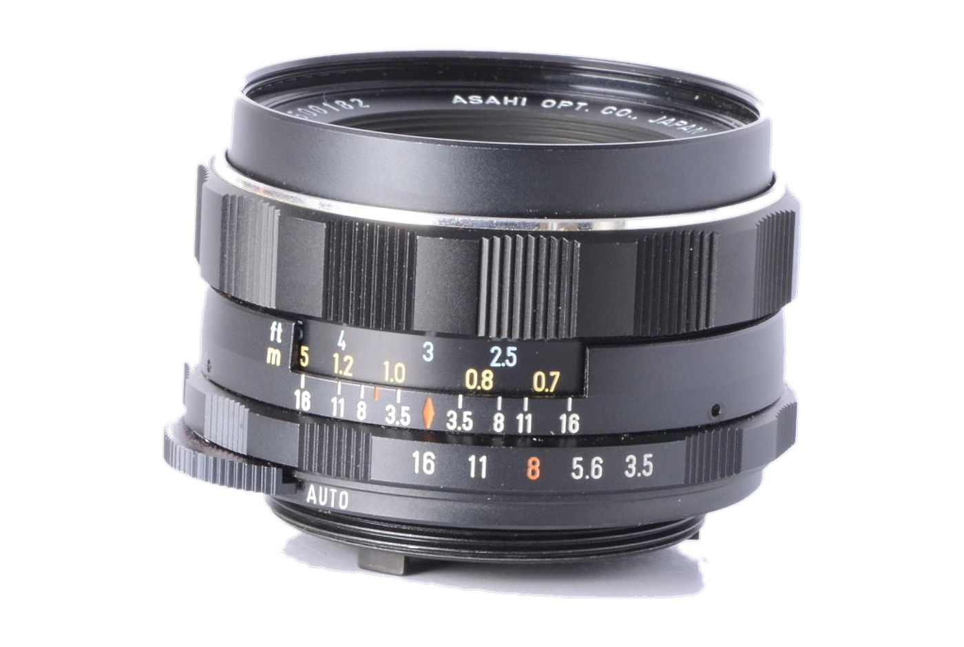 Takumar 35mm f/3.5 V4 · Super-Takumar 后期 的镜身外观参考