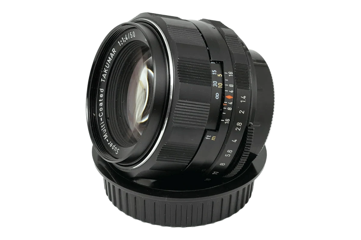 Takumar 50mm f/1.4 V3 · Super-Multi-Coated Takumar 的镜身外观参考