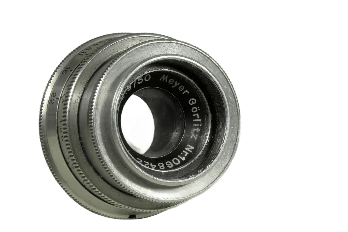 Trioplan 50mm f/2.9 M42 / Exakta 预设与手动版 的镜身外观参考